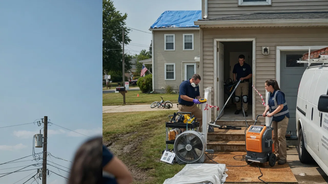 Water Damage Repair in Franklin, IL near me